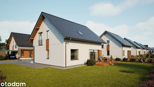 Nowe energooszczędne domy 121m2 w spokojnej okolicy