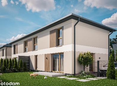Zacisze Olimp- bliźniaki | 115 m2 | ogród i garaż