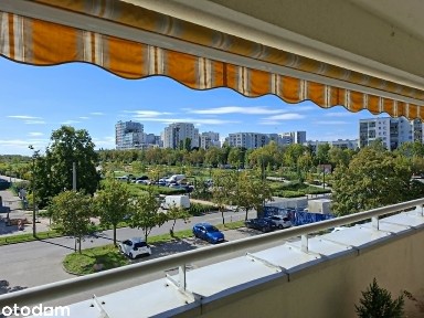 3 pokoje 65m² z KLIMATYZACJĄ i przy METRZE NATOLIN - widok na park!