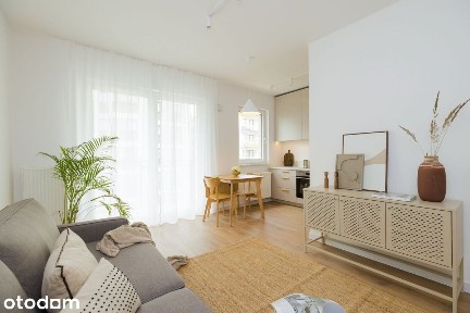 2-pokojowe | 39.28 m2 | Balkon | Internet w cenie | Bezpośrednio