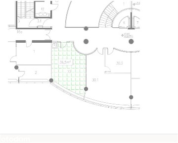 Open space 37 m2 - budynek Zepter