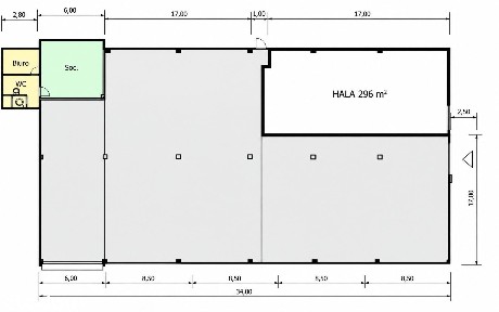 Lokal usługowo handlowy przy Biedronce 1007m2 w centrum Ostródy