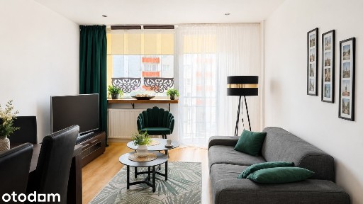 Słoneczne 3 pokoje z garderobą + balkon Al. Piłsudskiego Tychy
