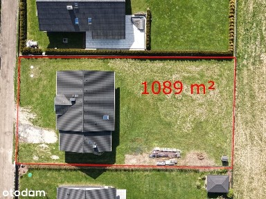 Nowy dom do własnej aranżacji, działka 1089 m²