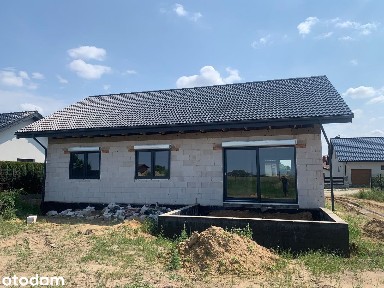 Nowy dom jednorodzinny parterowy 103 m² w Łubowie