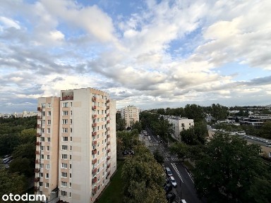 Park Skaryszewski| tramwaj| balkon| piękny widok