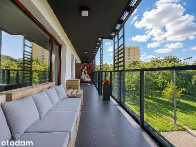 3 pokoje z widokiem na park | 70,9 m² | 20 m² balkonu | Sadyba