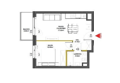2 pokoje | 36 m² | Balkon | Funkcjonalne wnętrze | Nowe osiedle