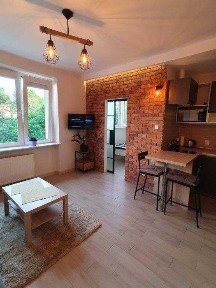 Komfortowe mieszkanie w stylu loftowym z klimatyzacją w Śródmieściu