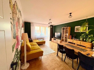 Bezpośrednio | 74,6 m² Dulęby 3 pokoje + garderoba | balkon 8 m² I klimatyzacja I duża piwnica | 595 tys.
