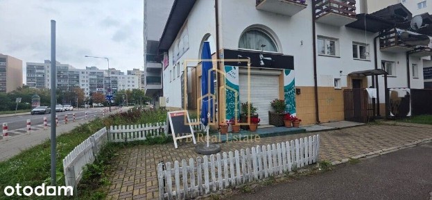 wykończony lokal gastro ogródek parking