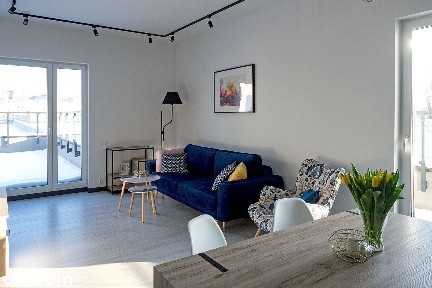 72 m² + prywatny taras 61 m² ostatnie piętro | Katowice, ul. Widok 10B