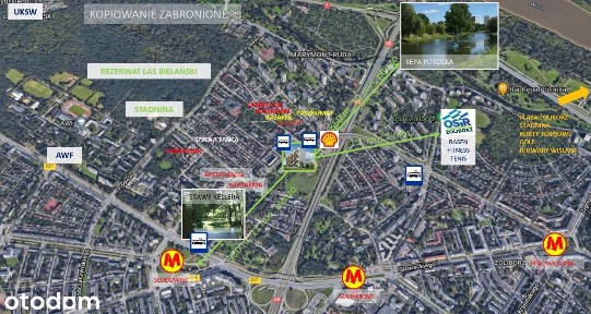 2-pokojowe z balkonem i garażem przy Metrze, ul. Rudzka