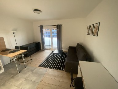 Do wynajęcia nowoczesna kawalerka z dużym balkonem | Zielone Tarasy, ul. Zagłębiowska, 29m2