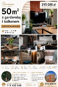 Mieszkanie 2-pokojowe 50m2 Bytom Łagiewniki - gotowe do zamieszkania