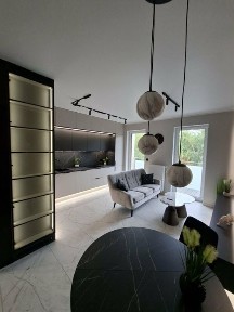 Wynajem Nowe komfortowe mieszkanie 2 pokoje 43,69m2 balkon Wawrów Gorzów