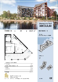 2-pokojowe mieszkanie 44m2 Bez Prowizji