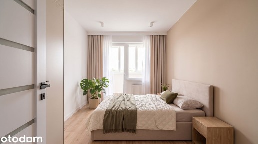 2 pokoje po generalnym remoncie, 41 m², balkon, piwnica - Szczepin