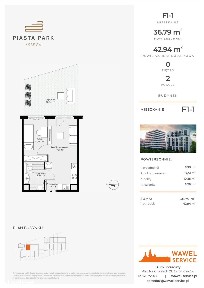 2-pokojowe mieszkanie 36m2 + ogródek