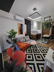 Nowoczesne/Klima/32m2/loggia/ Stańczyka