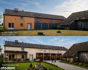 DOM + WARSZTAT + GARAŻE | DZIAŁKA 4993 m² | PRZESTRZEŃ NA BIZNES