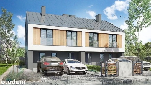 Bliźniak 101 m2 pod Oleśnicą, Aura Świerzna, duża działka