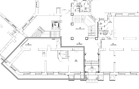 Lokal usługowy 121 m2 parter w zabytkowym budynku