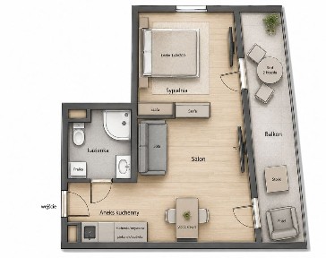 Nowoczesny apartament 27 m² | Pawia 51 | Warsaw City Centre