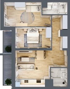 3 pokoje | NG Development| obok parku | SPRAWDŹ