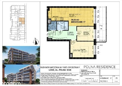 Mieszkanie w inwestycji Polna 18 Residence | M17