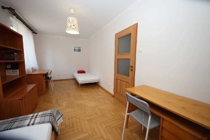 Jasne 2-pok. mieszkanie (57 m²) z tarasem i bezpłatnym parkingiem (Czyżyny) - dwa niezależne pokoje