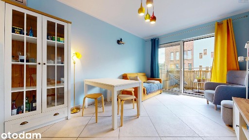 2 pokoje | Stara Cegielnia | garaż podziemny | klimatyzacja | balkon
