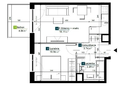 Mieszkanie 2 pokoje | Wygodny start w dobrym stylu | Balkon | 0% PCC