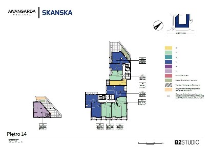 14. PIĘTRO | 4 POKOJE | 72,29 M² | WIDOK | AWANGARDA MOGILSKA | CESJA