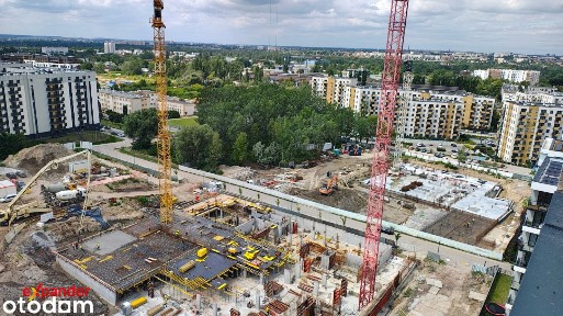 Nowoczesna kawalerka z loggią i tarasem na dachu - Poznań, Rataje