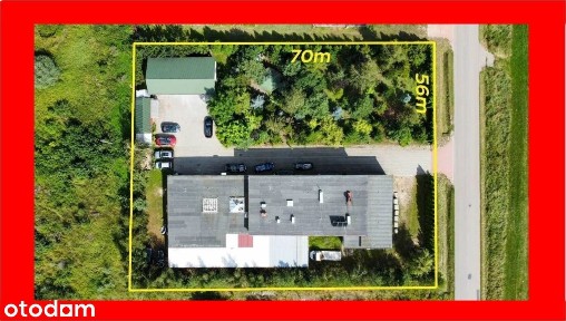 Duży działający warsztat 1000m2 + część mieszkalna