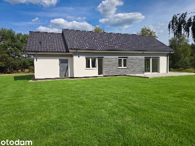 GOTOWY DO ZAMIESZKANIA DOM WOLNOSTOJĄCY 114.0 m2 NA DZIAŁCE 1218,00 m2