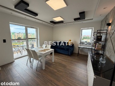 Nowoczesny apartament 48m2 z dwoma balkonami