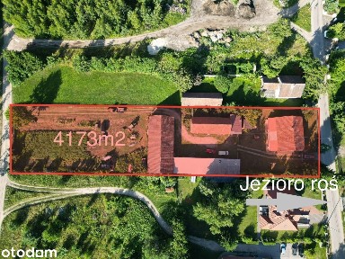 Wyjątkowa posesja z domem i prywatną linią brzegową jeziora Roś-Pilchy