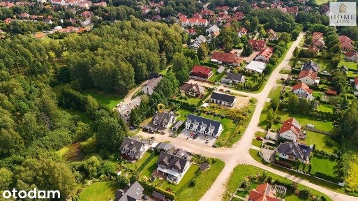 Dom/bliźniak na Gutkowie nieopodal lasu