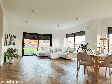 Gotowy dom 223 m² | garaż 2 stanowiska | Pompa ciepła |5min od Legnicy