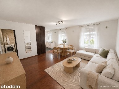 2 pokoje w kamienicy, 48 m² Szczecin, Wyzwolenia / Felczaka