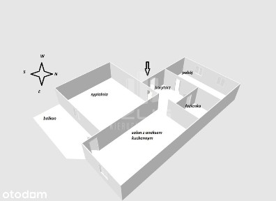 3 POKOJE | 45,3 m² | BALKON | PIWNICA | IŁAWA