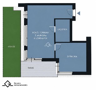 premium 2 pokoje taras ogródek miejsce cumownicze