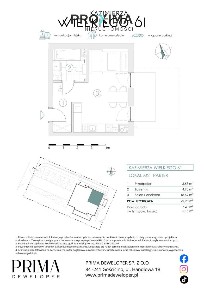 29 m² | Możliwe 2 pokoje | Balkon | 375 tys