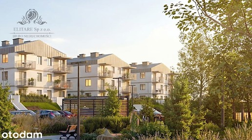 Mieszkanie 3 pokojowe 56,78m2 z balkonem, Jagodno/