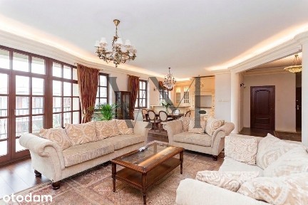Elegancki apartament 190m2, 3 sypialnie, Mokotów