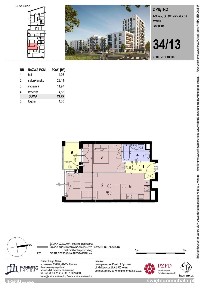 2-pokojowe mieszkanie 43m2 + loggia Bez Prowizji