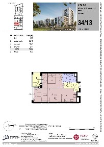 2-pokojowe mieszkanie 43m2 + loggia Bez Prowizji