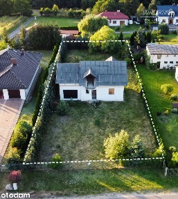Dom w stanie surowym| Działka 1120 m² pod lasem| Media w drodze| Garaż